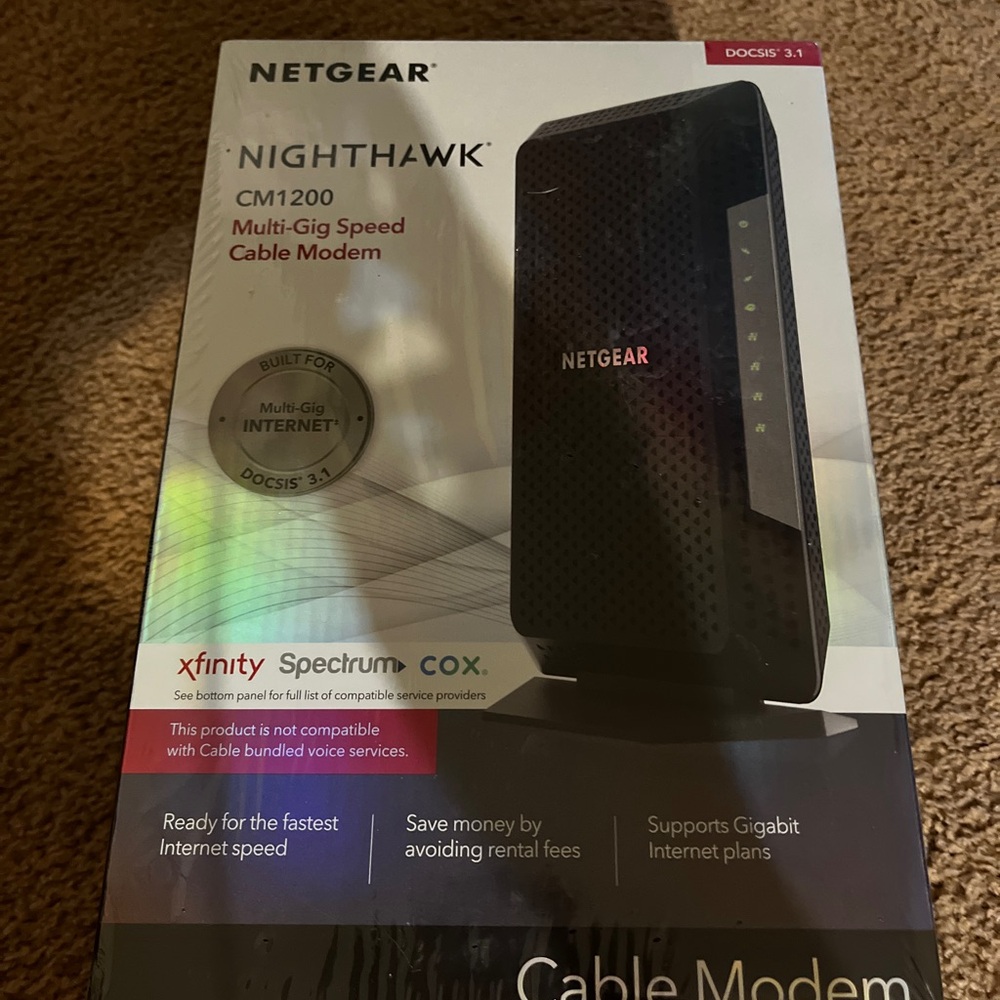 Netgear Nighthawk Cable Modem NWT